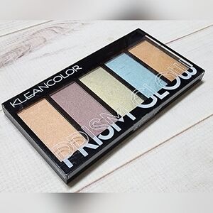 Kleancolor Prism Glow 5 Color Prismatic Highlighter Palette - New In Package